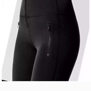 Women's Black Zippered Pants